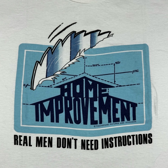 Vintage 1990s Home Improvement Stanley Desantis T-Shirt - Picture 2 of 5